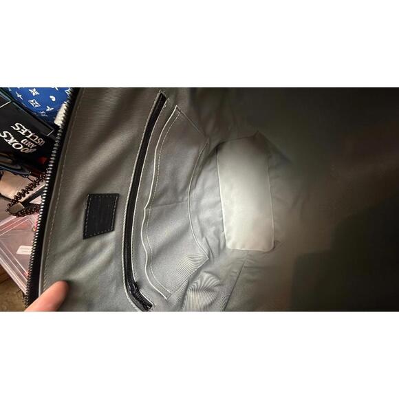 Louis Vuitton Zipped Tote Limited Monogram Eclipse Glaze Canvas Black Backpack - Picture 5 of 7